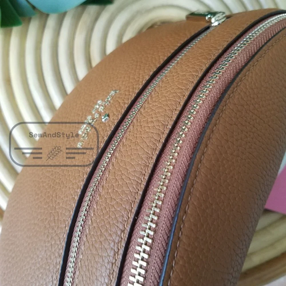 Kate Spade NWT Leila Belt Bag Fanny Pack Warm GingerBread Leather brown - Picture 12 of 12